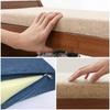 Waigg Kii Bench Cushion for 2- and 3-Seater Benches, 80/100/120 cm, Garden Bench Cushion, 180 x 35 x 3 cm, Yellow view 4