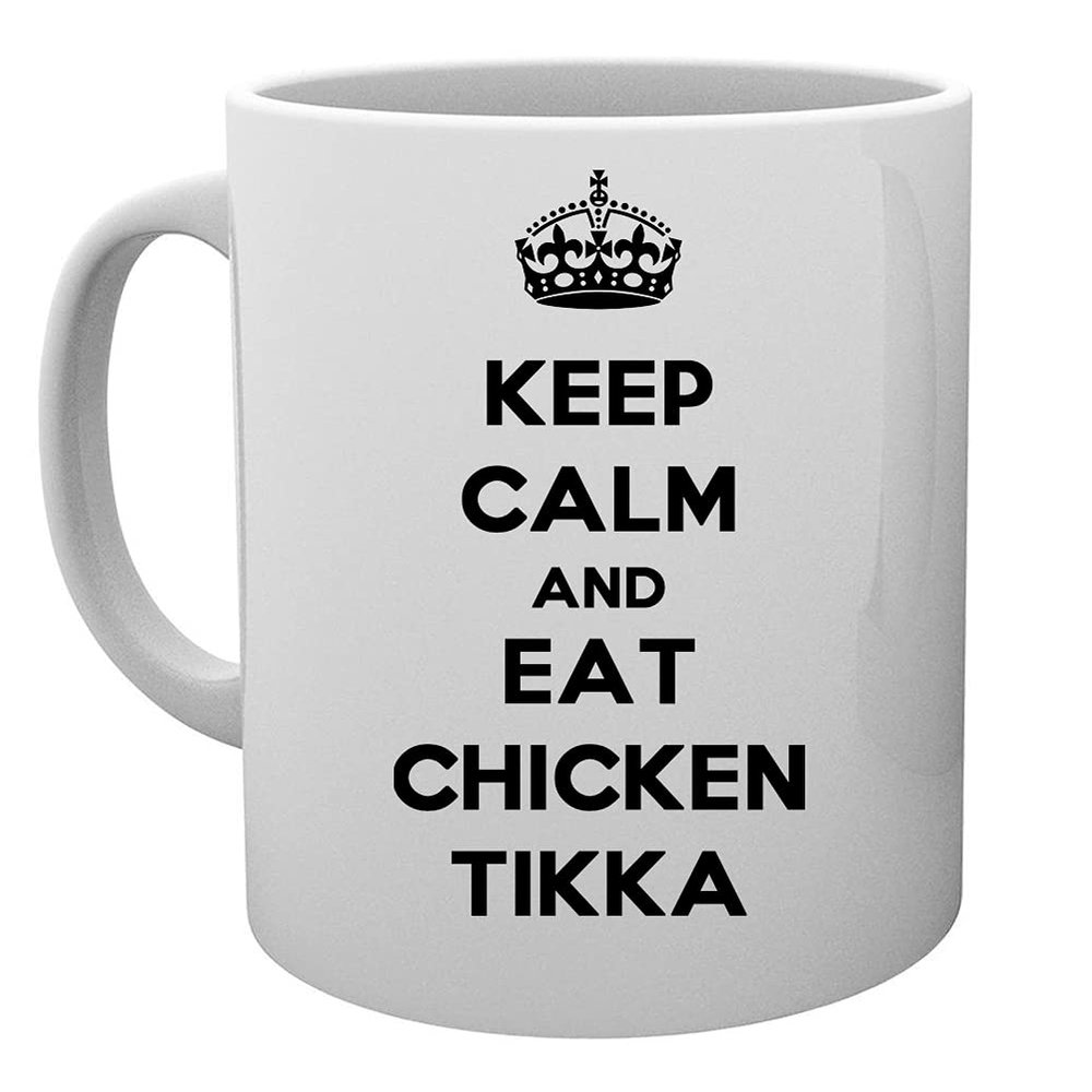 Keep Calm and Eat Chicken Tikka Masala Mug