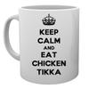 Keep Calm and Eat Chicken Tikka Masala Mug view 1