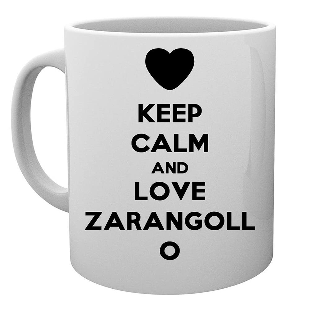 Keep Calm And Love Zarangollo Mug