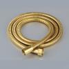 VVW&LIU 5 m 304 Stainless Steel Shower Hose, Faucet Hose, Flexible Thick Silicone Bathroom Shower Hose, 3 m Shower Hose, Titanium, 1 m view 1