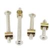 Bed Hardware Screw Set, Cross-Hole Nut, Nickel-Plated Flat-Head Phillips Screw, Hammer Nut, M6/M8-M8 × 50, 20 Sets view 3