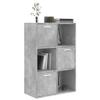 KTHLBRH Bookshelf, Cube Shelf and Room Divider, Concrete Gray, 60 x 29.5 x 90 cm view 4