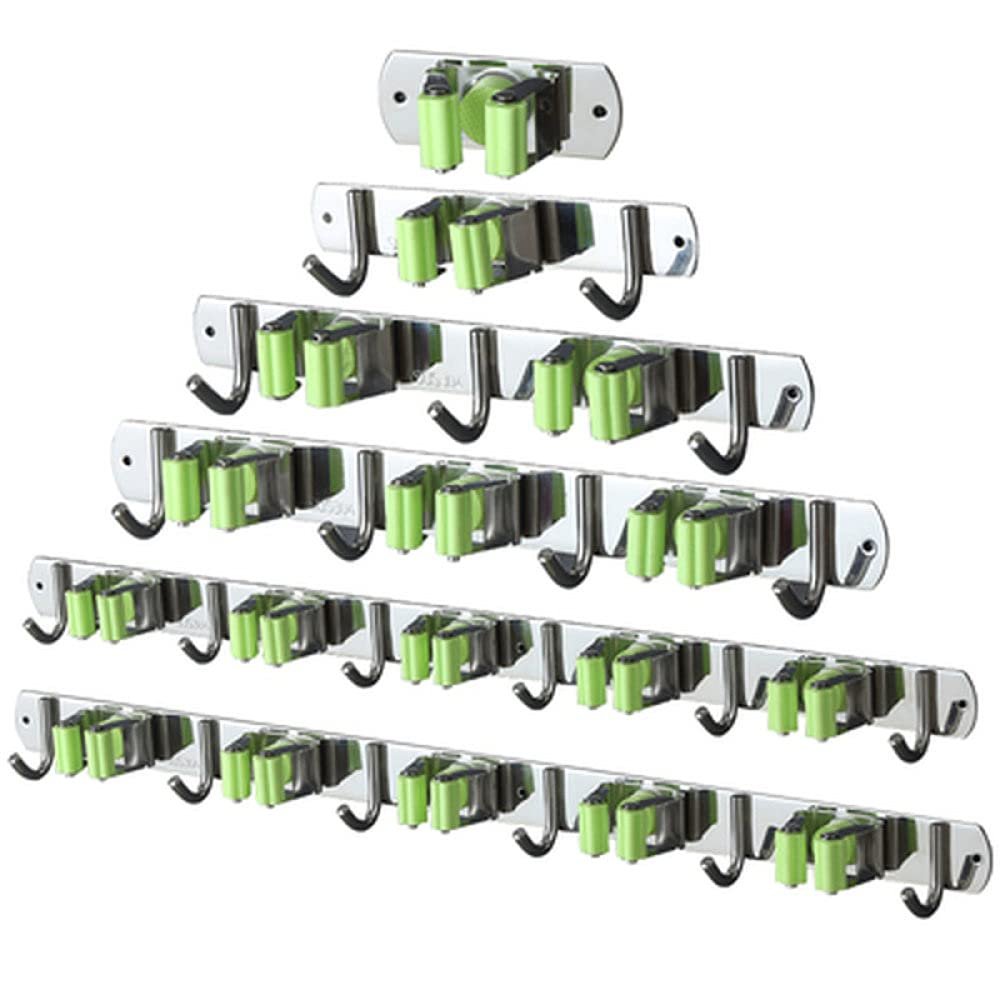 Moisture- and Rust-Resistant 304 Stainless Steel Mop Holder