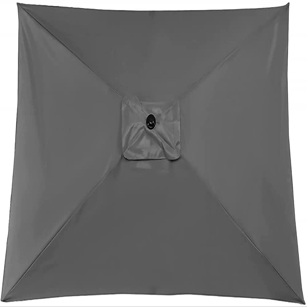 Tapef@ 3 x 2 m Rectangular Patio Umbrella Replacement Canopy, Yellow