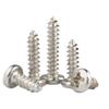 Nickel-Plated Cross-Drilled Self-Tapping Screws, M1.7–M4, M3 × 20 mm, 150 Pieces view 1