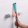 Wall-Mounted Mop and Broom Organizer Holder, Bathroom Suction Hook, 03, h view 4