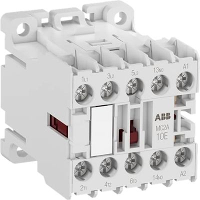 MC2A310ATJ Mini Contactor, 3 NO + 1 NO Auxiliary, 110–115 V / 110–120 V