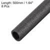 sourcing map Foam Pipe, 4 m, 2.5 cm ID, 3.5 cm OD, Black, 8-Pack view 3