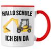 Trendation – Back-to-School Mug Gift for Boys, Red view 1