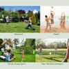 MU Portable Badminton Net Set with Frame view 3