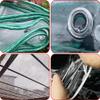 HYHMJ 0.55 mm Clear PVC Waterproof Multi-Purpose Tarp, 2.9 x 3.5 m view 3