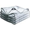 HYHMJ Heavy-Duty Clear Waterproof Tarp, 0.55 mm, 0.5 x 4 m view 1