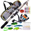 Kuashidai Telescopic Fishing Rod and Spinning Reel Combo Set with Tackle Bag view 1