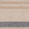 SCHÖNER LEBEN. Riviera Stripe Medium Tablecloth, Natural Blue, 130 x 130 cm view 4