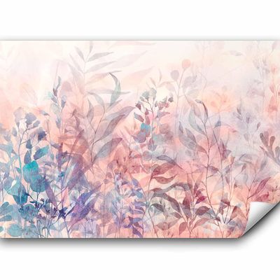 murando Self-Adhesive Photo Wallpaper, Leaves, 441 x 315 cm, Bedroom