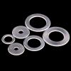 Liovns Mdingbao Flat Nylon Washers, Clear Plastic Washers, M3–M20, Corrosion-Resistant and Durable (20 Pieces, M12 × 20 × 1) view 2