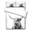Teqoasiy 3D Animal Print Bedding Set, 135 x 200 cm view 1