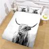 Teqoasiy 3D Animal Print Bedding Set, 135 x 200 cm view 3