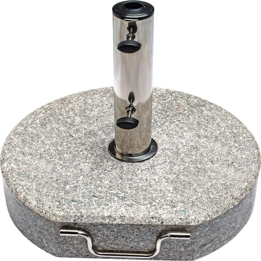 Primaster 40 kg Granite Umbrella Stand, 45 cm, with Wheels