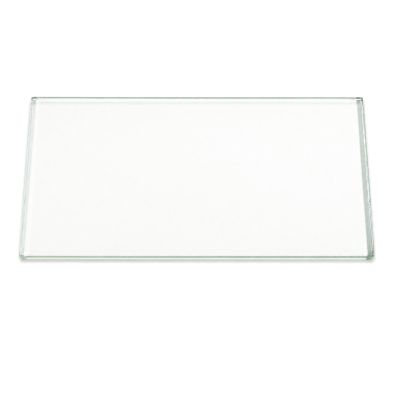 Replacement Glass Panel for Memorial Lantern, Clear Glass, 185 x 90 mm, 4 mm