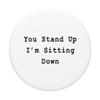 Daily Stand-Up Sit-Down Agile Scrum Lean PM Funny PM Coach PopSockets with Interchangeable PopGrip view 3