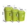 YGCBL Portable Trash Can, Pink, 30 L view 2