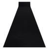 Lufer Rumba Anti-Slip Runner, Solid Black, 60 x 180 cm view 1