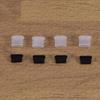 USB Type-C Dust Plugs, 10 Pairs, Black Plastic, for Ports view 2