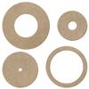 MDF Hole-Ring Discs for Crafts & Décor, 5–40 cm, Outer Diameter: 37 cm, Inner Diameter: 30 cm view 2