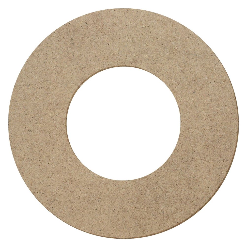 MDF Hole-Ring Discs for Crafts & Décor, 5–40 cm (OD 36 cm, ID 29 cm)
