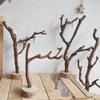 LIJUCAI Tree Trunk Statue with Lower Support Ornaments, 50 cm view 2