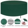 AXFZZRS Round Patio Furniture Cover, Green, 165 x 100 cm view 3