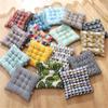 Chair Cushions with Ties, Set of 2, Filled Seat Cushions, Dandelion, 50 x 50 cm view 2