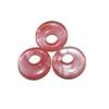 LVYAN 5-Piece Set, 18 mm Natural Turquoise, Agate, Jade and Crystal Stone Donut Charm Pendants for DIY Jewelry Making view 4