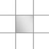 400 Silver-Gray Matte Tile Stickers, 15 x 15 cm view 3