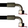 Hydraulic Hose 1SN, 6000 mm, DN10, 12L, DKOL90-DKOL90, 180 bar view 3
