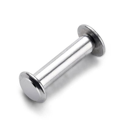 304 Stainless Steel Nail Push-Lock Screws, M4/M5, 5 × 20 mm, 10 Pieces