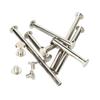 304 Stainless Steel Nail Push-Lock Screws, M4/M5, 5 × 20 mm, 10 Pieces view 3