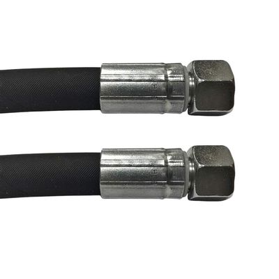 Hydraulic Hose 15L, 2800 mm, 1SN DN12, M22 x 1.5, DKOL-DKOL, 160 bar