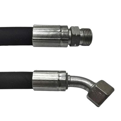Hydraulic Hose 15L, 5200 mm, 2SN DN12, M22x1.5, CEL-DKOL45, 275 bar