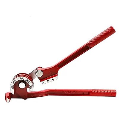 Manual 180-Degree Pipe Bender, Adjustable 3-in-1 Copper Bender for 6 mm, 8 mm, and 10 mm Tubing