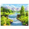 5D Diamond Painting Kit for Adults, Natural Landscape, Full Round Drill, 50 x 70 cm view 1