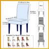 OOFAYWFD Stretch Chair Covers, Gray, 6/2/4/1 Pieces view 2