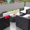 CHBIN Balcony Privacy Screen 1.3 x 10 m, Light Gray view 2