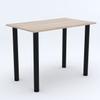 AKKE mikon 70x50 Dining Table with Black Legs - Sonoma view 2