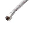60 cm Stainless Steel Faucet Supply Hose, M10 Male Connector, 1 Pack view 2