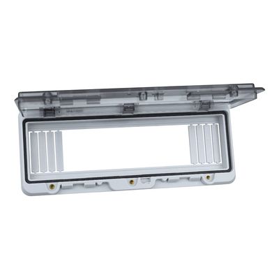 Operating Flap Hinged Window for Distribution, Machine and Control Cabinets, 12 Modules, IP67, Doktorvolt 6016