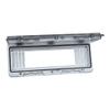 Operating Flap Hinged Window for Distribution, Machine and Control Cabinets, 12 Modules, IP67, Doktorvolt 6016 view 1