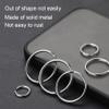 Augshy 60-Piece Keyring Set for DIY Keychains view 4